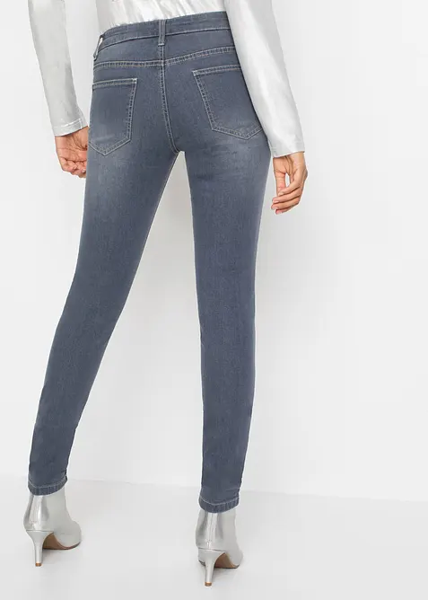Skinny low waist jeans met sterren, bonprix