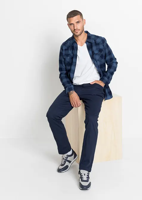 Flanellen overhemd van puur katoen, bonprix