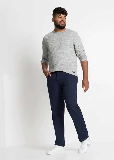 Longsleeve  van puur katoen (set van 3), bonprix