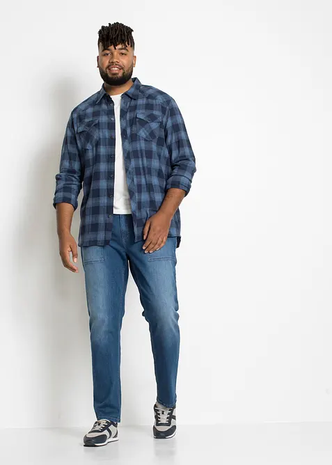 Flanellen overhemd van puur katoen, bonprix