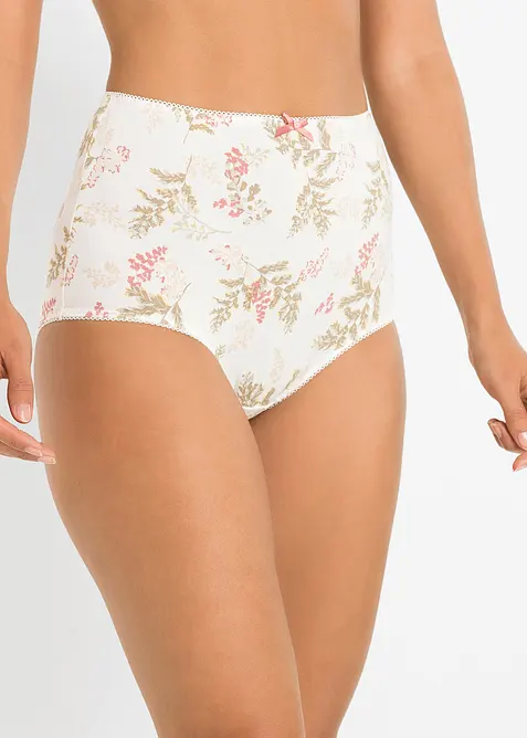 Tailleslip (set van 4), high waist, bonprix