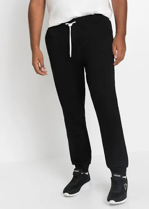 Joggingbroek met geribde boorden aan de onderrand, bonprix