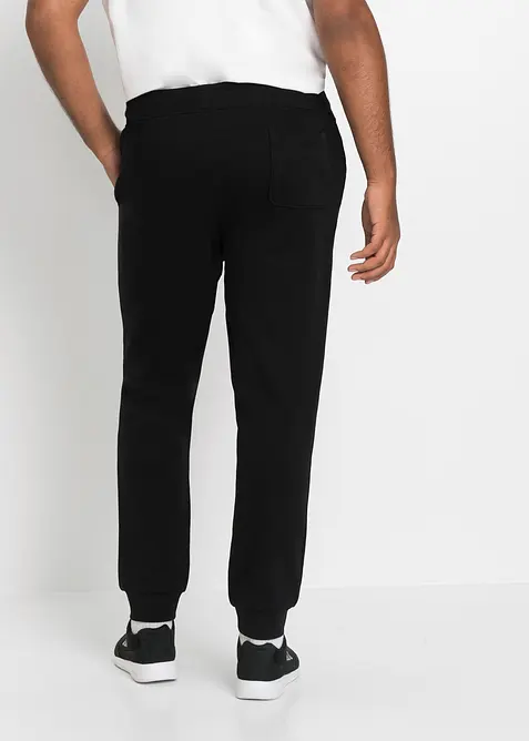 Joggingbroek met geribde boorden aan de onderrand, bonprix