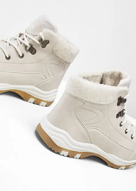 Gevoerde  veterboots, bonprix