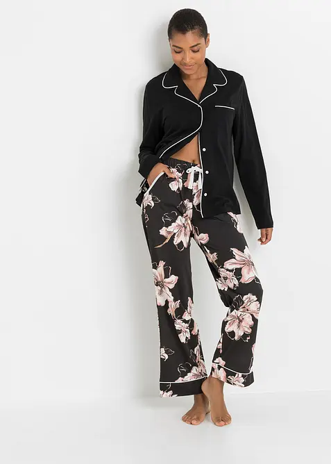 Pyjama met knoopsluiting, bonprix