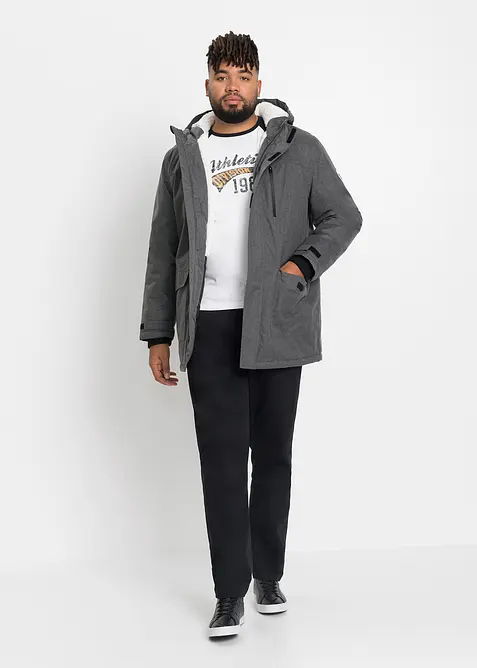 Waterdichte outdoor parka met teddy fleece, bonprix