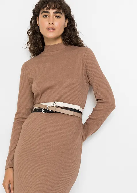 Smalle riem (set van 3), bonprix