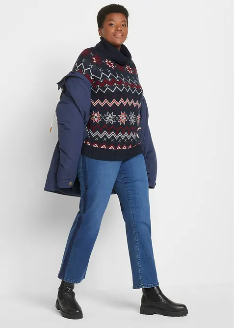 Lange outdoor jas, waterafstotend, bonprix