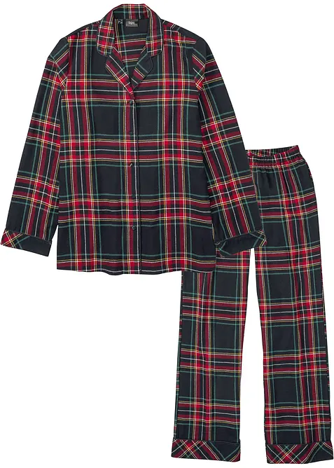 Geweven pyjama van flanel (2-dlg. set), bonprix