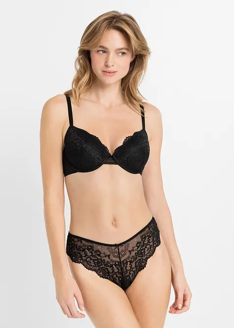 Brazilian slip van fijn kant ( set van 2), bonprix