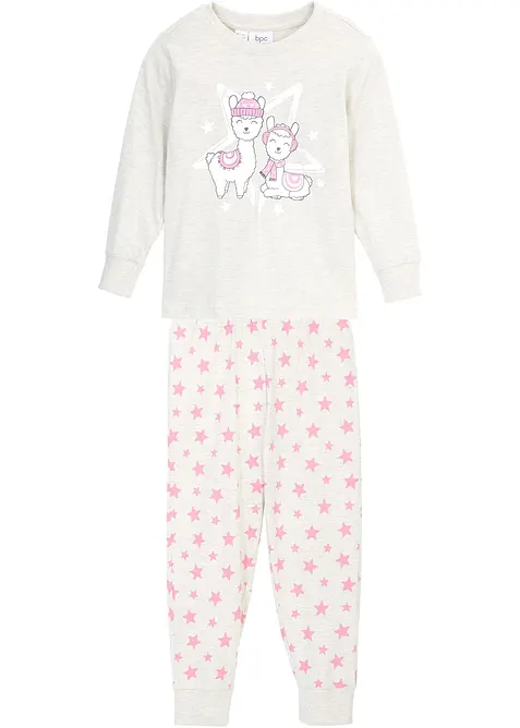 Pyjama van biologisch katoen (2-dlg. set), bonprix