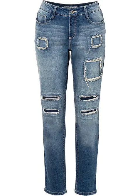 Boyfriend jeans mid waist, bonprix