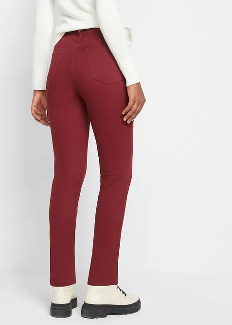 Slim fit stretch broek, bonprix
