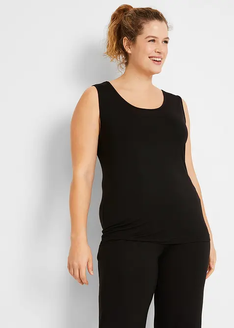 Loungewear huispak met viscose (3-dlg. set), bonprix