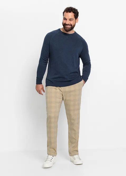 Gebreide trui van katoen (set van 2), bonprix