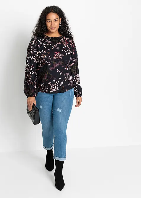 Blouse van viscose, bonprix