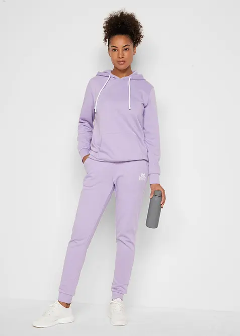 Joggingpak in een katoenmix (2-dlg. set), bonprix