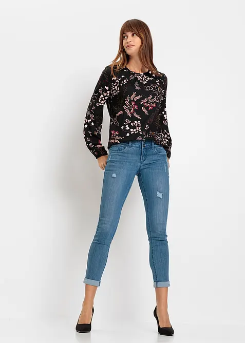 Blouse van viscose, bonprix