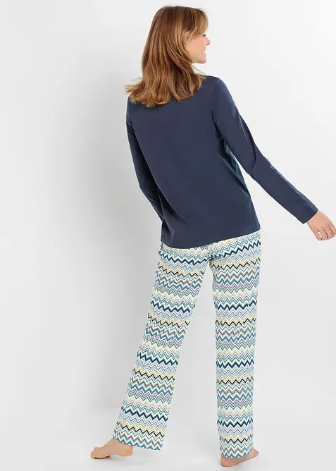 Pyjama van puur katoen, bonprix