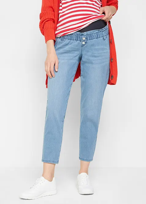 Zwangerschapsjeans van katoen-stretch, cropped, bonprix