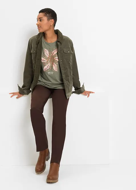 T-shirt van zachte viscose-mix, bonprix