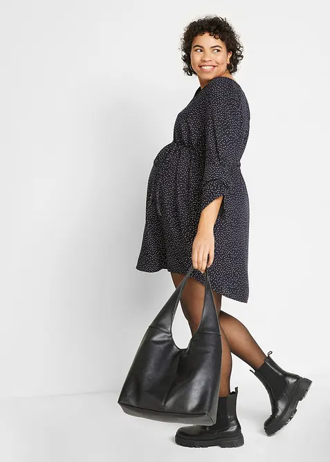 2-in-1 zwangerschapsjurk van soepele viscose, bonprix