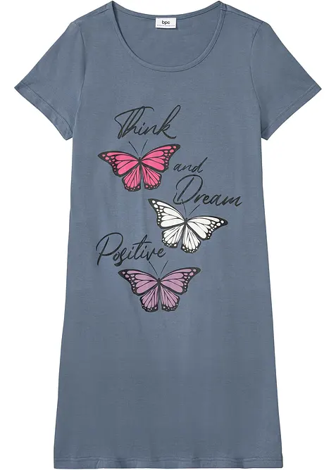 Kort nachthemd van biologisch katoen, bonprix