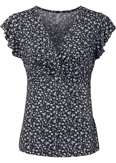 Shirt met viscose, bonprix