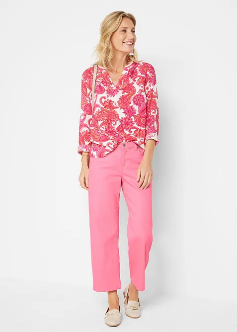 Tuniekblouse van soepele viscose, bonprix