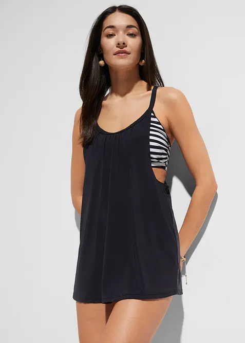 Lange tankini in layerlook (2-dlg. set), bonprix