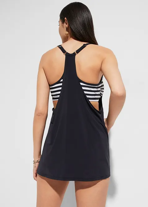 Lange tankini in layerlook (2-dlg. set), bonprix