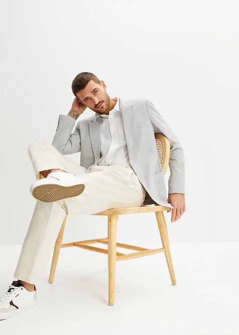 Seersucker colbert, regular fit, bonprix