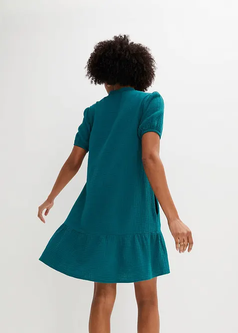 Mini jurk van mousseline, bonprix