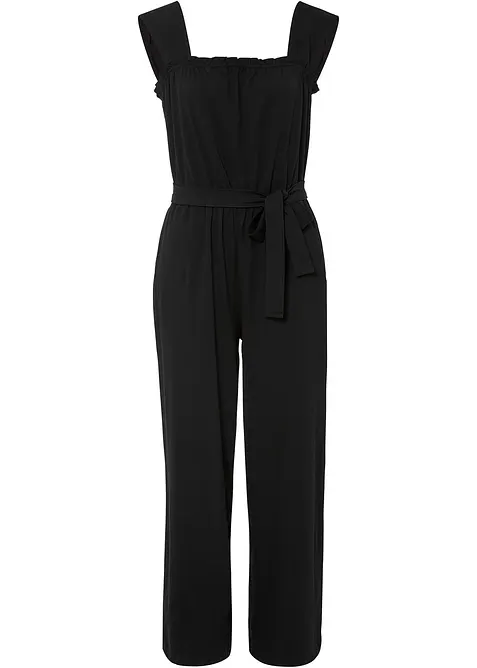 Jersey jumpsuit van katoenmix, bonprix