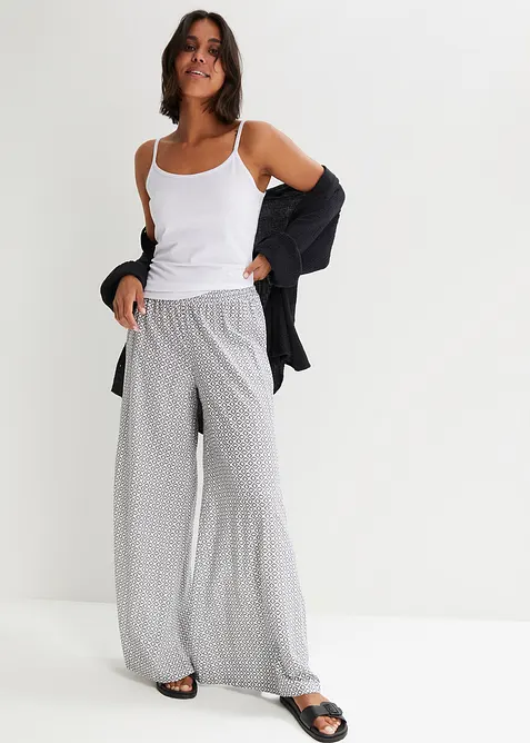 Spaghetti top met biologisch katoen (set van 2), bonprix