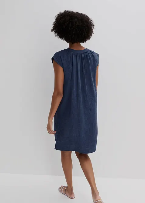 Mousseline jurk van katoen, bonprix