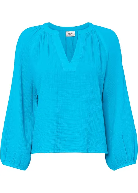 Oversized blouse van mousseline, bonprix