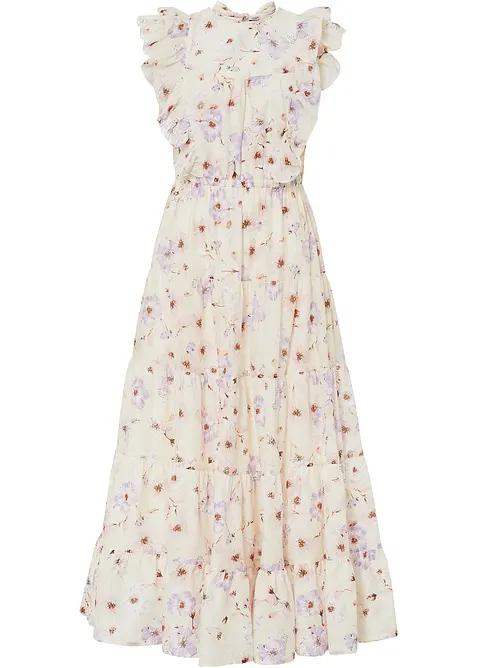 Maxi jurk van puur katoen, bonprix