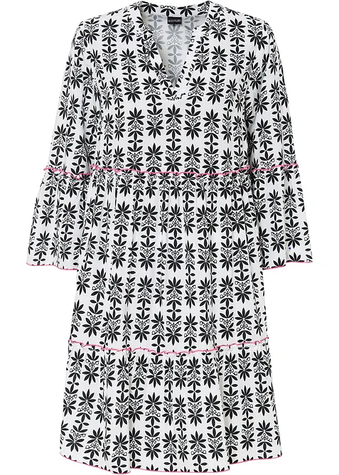 Tuniekjurk van vloeiende viscose, bonprix