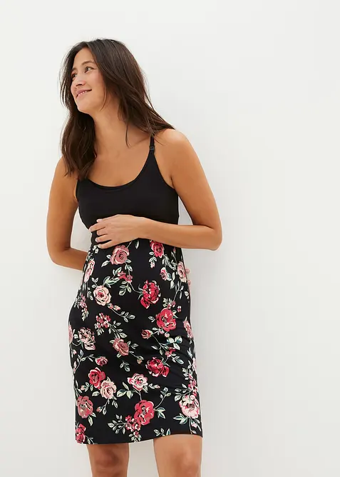 Zwangerschapsjurk/voedingsjurk van viscose, bonprix