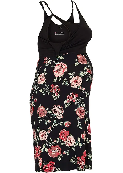 Zwangerschapsjurk/voedingsjurk van viscose, bonprix