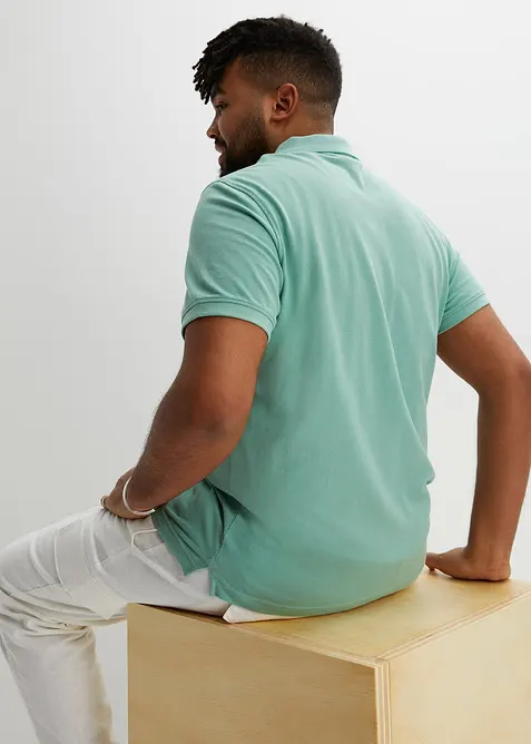 Poloshirt (set van 2) van puur biologisch katoen, bonprix