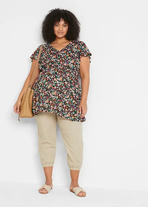 Zwangerschapstuniek met voedingsfunctie van viscose, bonprix