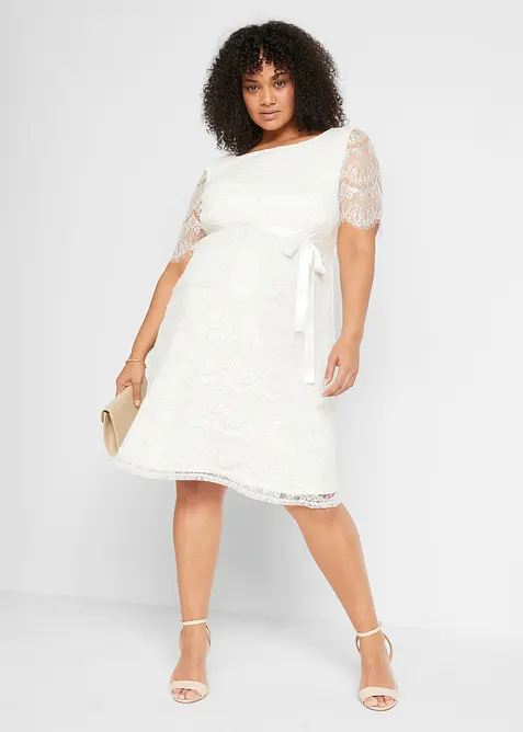 2-in-1 kanten  zwangerschaps-bruidsjurk met borstvoedingsfunctie, bonprix