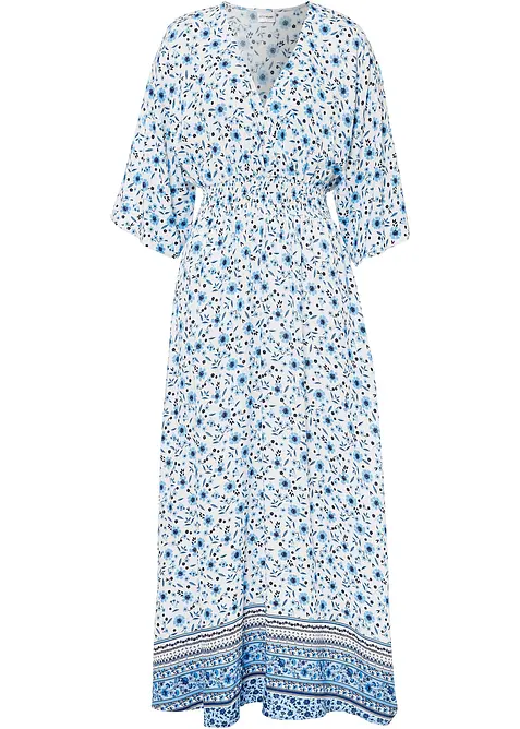 Maxi jurk van pure viscose, bonprix