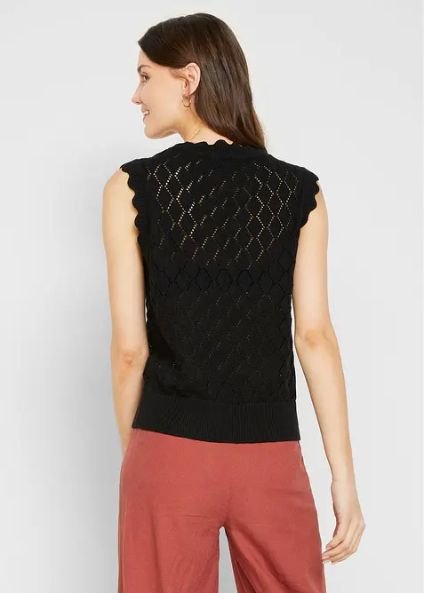 Spencer in gehaakte look, bonprix