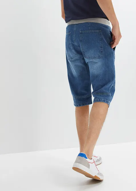 Lange jeans instapbermuda, relaxed fit, bonprix