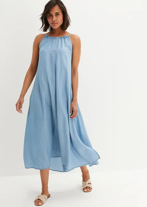 Spijkerjurk van soepel vallend lyocell, bonprix