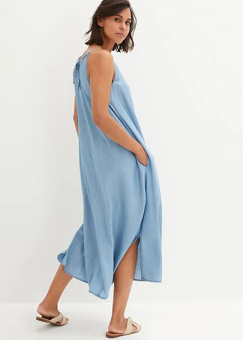 Spijkerjurk van soepel vallend lyocell, bonprix