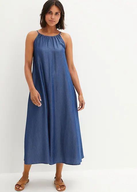 Spijkerjurk van soepel vallend lyocell, bonprix